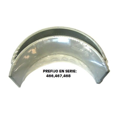 METAL BIELA 010 X PAR NAVISTAR DT 466 ANT 1993 MCBEE