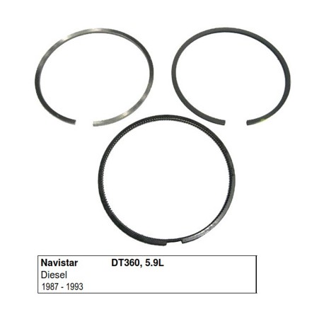 ANILLOS 1-PISTON NAVISTAR DT 360 ANT 1993 FP