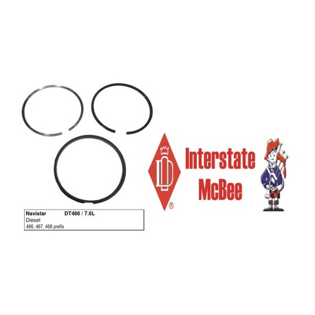 ANILLOS 1-PISTON ANCHO NAVISTAR DT 414 436 466 75-83 MCBEE