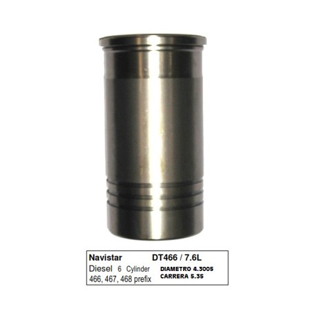 CAMISA S/LIGAS NAVISTAR DT 466 ANT 1993 MCBEE