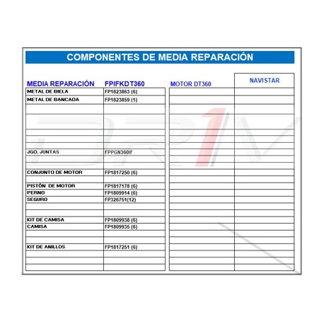 MEDIA REP STD NAVISTAR DT 360 P.1817178 ANT 1993 FP