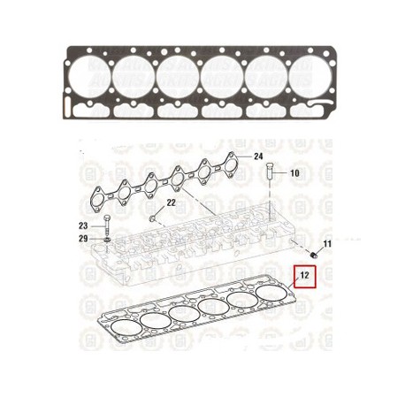 EMP CABEZA NAVISTAR DT 408,466,530 NGD (93-99) FP
