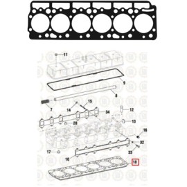 EMP CABEZA NAVISTAR DT 360 ANT 1993 431238 PAI