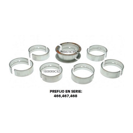 METALES CENTRO STD JGO NAVISTAR DT 466 ANT 1993 470025 PAI