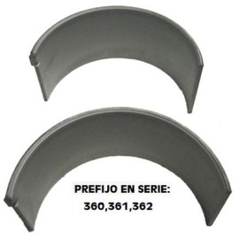 METAL BIELA STD JGO NAVISTAR DT 360 ANT 1993 470080 PAI