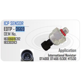 SENSOR PRESION INYECCION "ICP" NAVISTAR DT 466E,530E NGD (94-99) 450582 EDT