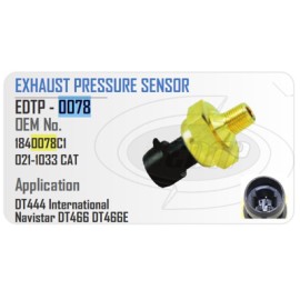 SENSOR PRESION AIRE "MAP" 1/8 NAVISTAR DT 466E,530E (94-03) 1813659C21813658 EDT