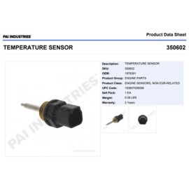 SENSOR TEMP. CAT C15 130-9811 350602 PAI