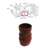 MANGUERA TURBO/POSTENFRIADOR (2-1/2X3-1/2) NAVISTAR NGD 421050 PAI