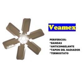 VENTILADOR ALUMINIO PERKINS F-IV VEAMEX