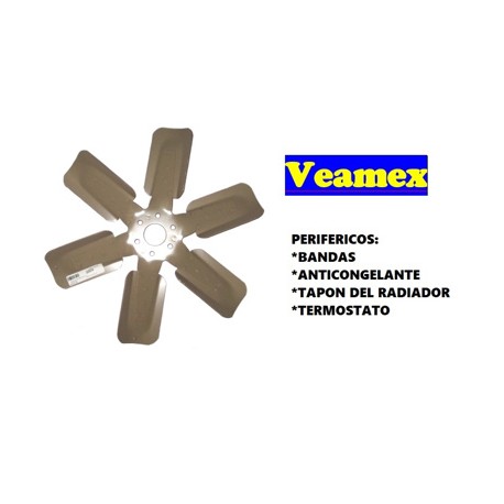 VENTILADOR ALUMINIO PERKINS F-IV VEAMEX