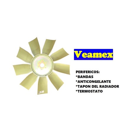 VENTILADOR PLASTICO "R" NAVISTAR VEAMEX