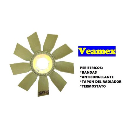 VENTILADOR PLASTICO "R" VEAMEX