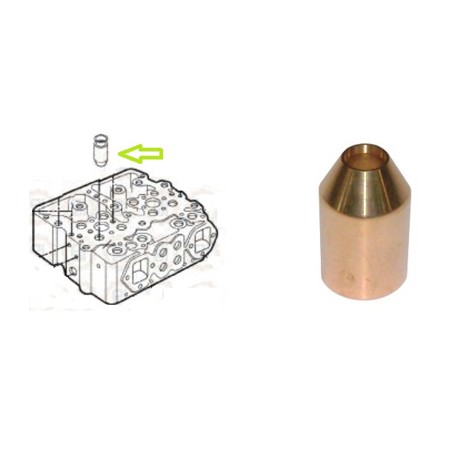 MANGA CAMISA INYECTOR C/RANURA S/LIGA CUMMINS 315,350,N14,L10 192086 PAI