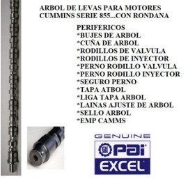 ARBOL LEVAS S/R CUMMINS 350 3025518 3042568 3026975 191924E  EXCEL
