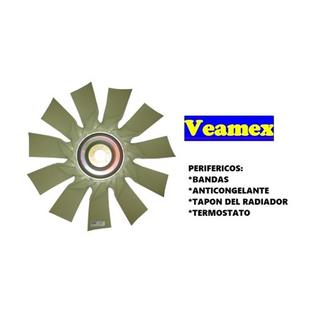 VENTILADOR PLASTICO "R" ISX