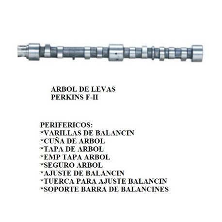 ARBOL LEVAS PERKINS 6.354 F-II ((P-5) PMA