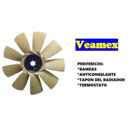 VENTILADOR PLASTICO "R" VEAMEX