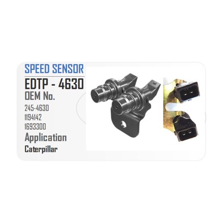 SENSOR VELOCIDAD DOBLE C-7, 3100 CAT 1693300, 2454630 EDTP