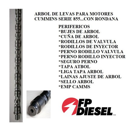 ARBOL LEVAS CUMMINS 315 B/C IV FORMULA 3053525 3801951 ((P-5) FP