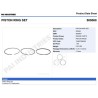 ANILLOS 505060 1-PISTON CUMMINS L10 PAI