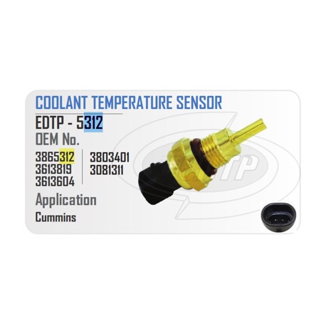 SENSOR TEMP. M11 N14 050670 EDTP