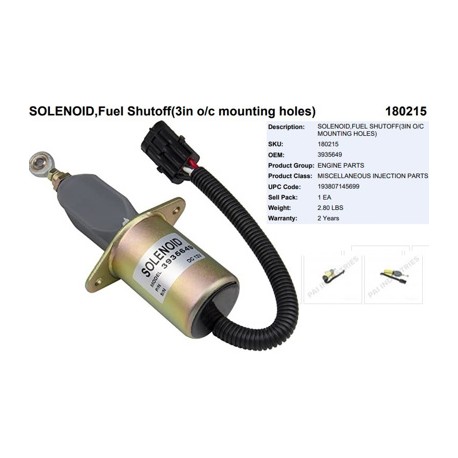 BOBINA PARO B. INYECCION SERIE B ISB, ISC 180215 PAI