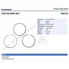 ANILLOS 505120 1-PISTON SECC. CUMMINS ISX 4309442 PAI