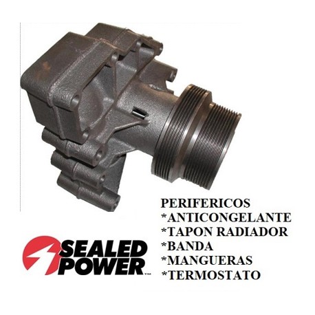 BOMBA DE AGUA RFMP2100 CUMMINS ISX 6/10 RAN. SEALED POWER