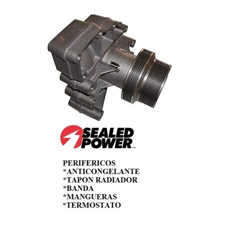 BOMBA DE AGUA RFMP228 CUMMINS ISX 6/12 RAN. SEALED POWER