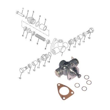 BOMBA ELEVACION 480220 NAVISTAR DT 466,530 NGD ELECT. (94-99) 440008141 PAI