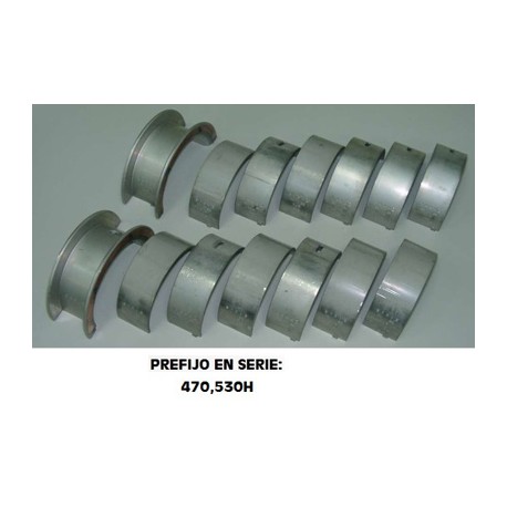 METALES CENTRO STD JGO NAVISTAR DT 466E,530E (00-03) PAI