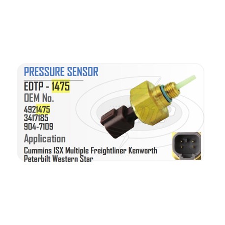 SENSOR PRESION /TEMP. ACEITE ISX CM570 EDTP