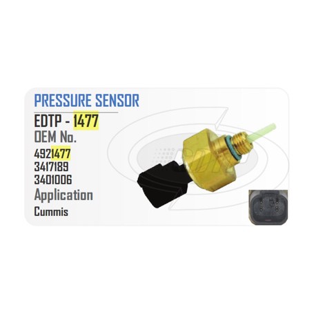 SENSOR PRESION /TEMP. ACEITE M11, ISM, QSM 3417189 EDT