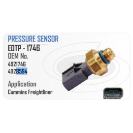 SENSOR PRESION GASES ISM ISX CM870 EDT