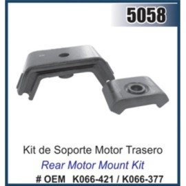 SOPORTE MOTOR TRAS. (KIT) KW T600 9099 11540 DAI