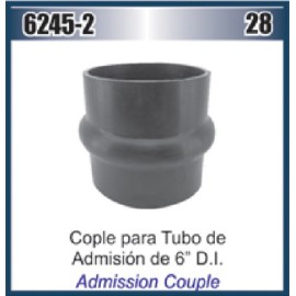 MANGUERA COPLE 6" ADMISION AIRE (HS-104) DAI
