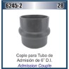 MANGUERA COPLE 6" ADMISION AIRE (HS-104) DAI