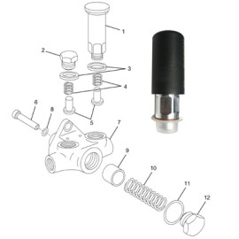 BOMBA CEBADOR NAVISTAR B2 447 010 045 BOSCH