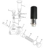 BOMBA CEBADOR NAVISTAR B2 447 010 045 BOSCH