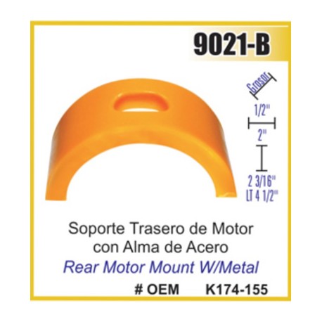 SOPORTE MOTOR TRAS. KW (1/2 LUNA C/LAMINA) DAI