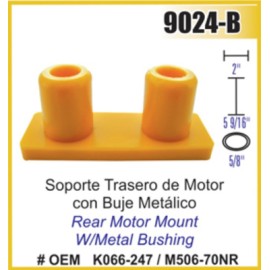 SOPORTE MOTOR TRAS. KW T/BINOCULAR C/BUJE DAI