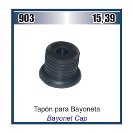 HULE TAPON UNIVERSAL P/BAYONETA NEGRO ((P-10) DAI