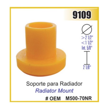 SOPORTE RADIADOR KW T600/800 2018, 11527 DAI
