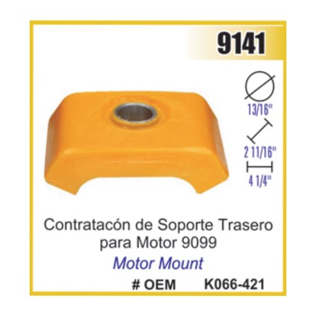 SOPORTE CONTRA MOTOR TRAS KW T600 (USE C/9099) DAI