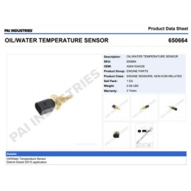 SENSOR NIVEL REFRIGERANTE DD15 650664 PAI