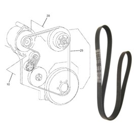 BANDA VENT/ALT NAV. NGD 1819391C2 TOYOPOWER