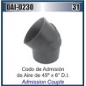 MANGUERA CODO 6" X 45° ADMISION AIRE (HS-104) DAI
