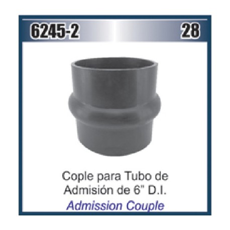 MANGUERA COPLE 6" ADMISION AIRE (HS-104) DAI
