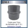 MANGUERA COPLE 5" ADMISION AIRE (HS-88) DAI